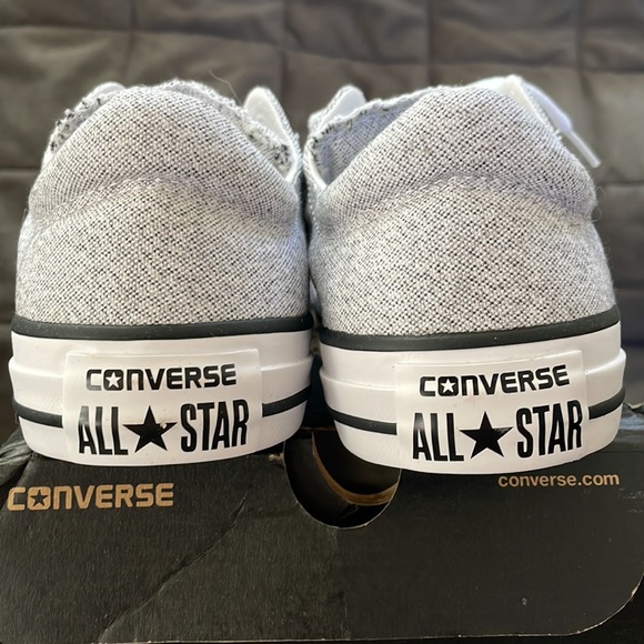 Converse Womens sz 7 Madison Ox white/black/white NEW in box SUPER NICE! - Picture 2 of 8